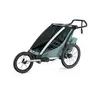 Chariot Cross svjetloplava (alaska) sportska dječja kolica i prikolica za bicikl za jedno dijete (4u1)