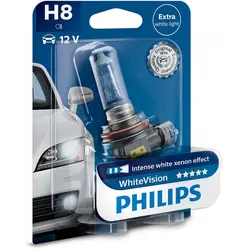 Philips Auto žarulja H8 White Vision Ultra 35W 