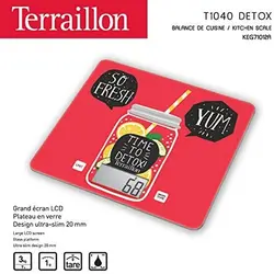Terraillon digitalna kuhinjska vaga T1040 Detox Green 
