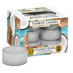 Yankee Candle mirisna svijeća Tea Lights 12/1 COCONUT SPLASH 