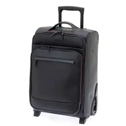 Davidts putni kofer za kabinu crni + pretinac za laptop 17“ Oran 