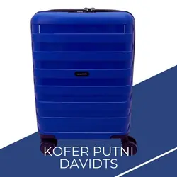 Davidts veliki putni kofer L kraljevsko plavi PP Roundtrip 