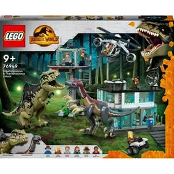 LEGO® JURASSIC WORLD™ 76949 Napad Giganotosaurusa i Therizinosaurusa 