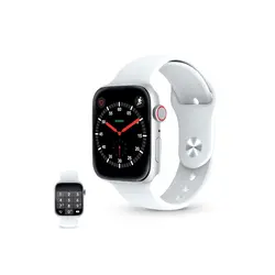 KSIX smartwatch Urban 4, 2.15” IPS zakrivljeni zaslon, 5 dana aut., IP68,bijeli 