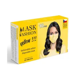  Mesaverde jednokratne maske za lice troslojne 10/1  - Žuta