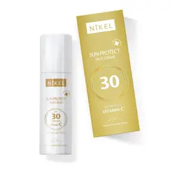 Nikel Sun Protect krema za lice SPF 30 UVA/UVB + Vitamin C 