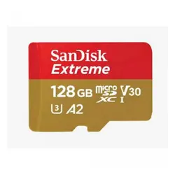 SanDisk Extreme microSDXC 128GB za akcijske kamere i dronove + SD adapter 190MB/s & 90MB/s A2 C10 V30 UHS-I U3 