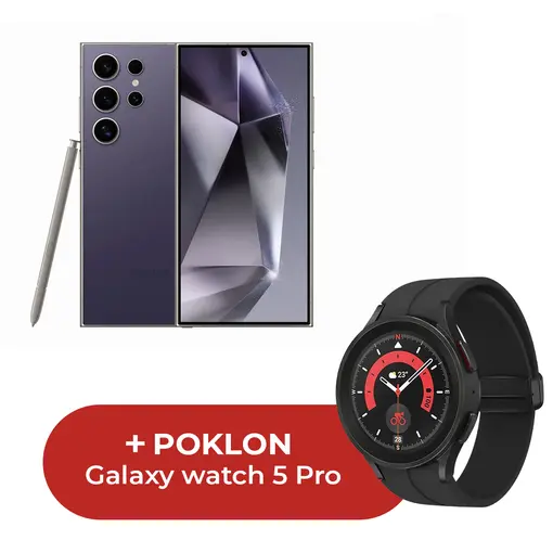 Galaxy S24 Ultra 12/256GB + poklon Galaxy Watch 5 Pro