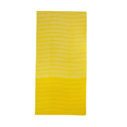 prugasti ručnik za plažu - žuti, 70x150 cm