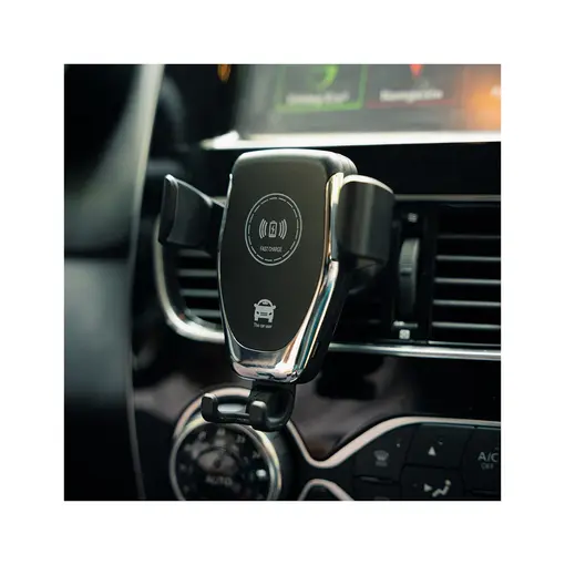 univerzalni auto držač za smartphone, QI bežično punjenje 15 W, ploča