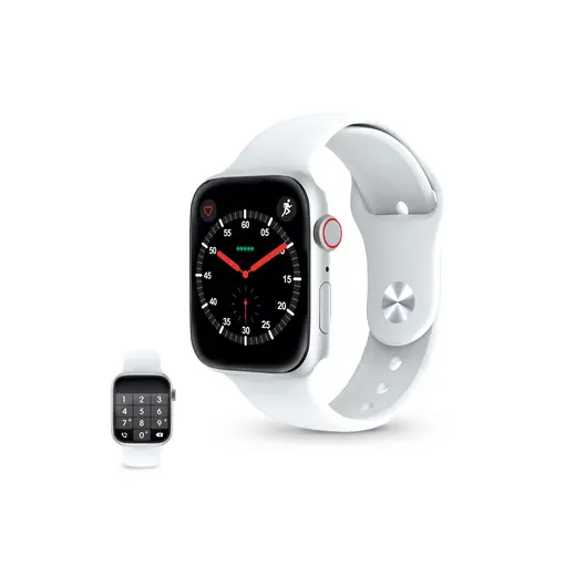 smartwatch Urban 4, 2.15” IPS zakrivljeni zaslon, 5 dana aut., IP68,bijeli