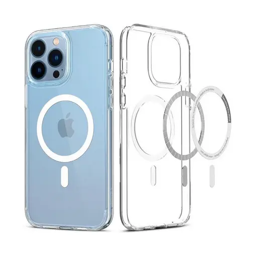 iPhone 13 Pro Max, zaštitna maska za telefon, Ultra Hybrid MagSafe, bijela (ACS03210)