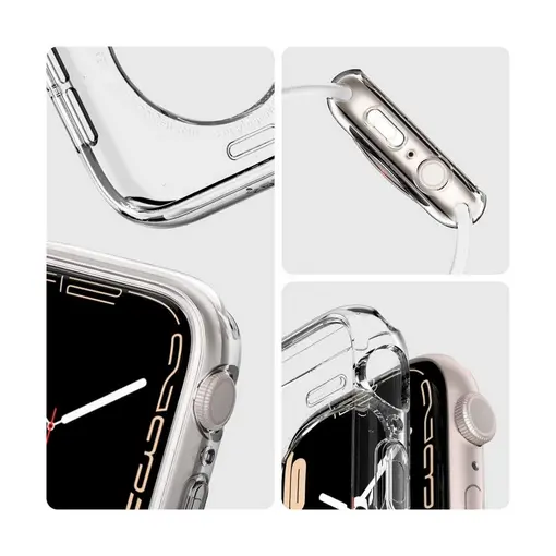zaštitna maska za Apple pametni sat, Liquid Crystal, prozirna (45mm/44mm), ACS04196