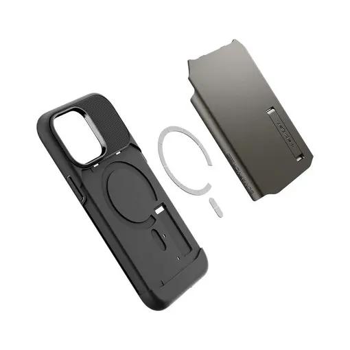 iPhone 14 Pro zaštitna maska za telefon, Slim Armor MagSafe, gunmetal (ACS04673)