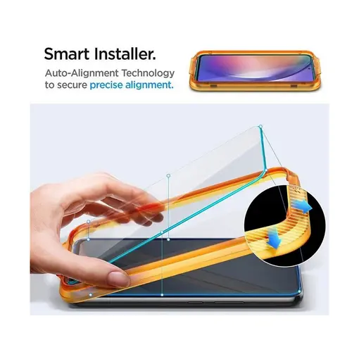Samsung Galaxy A54 5G zaštitno staklo za ekran telefona, Glass Align Master Clear, 2 kom + okvir za instalaciju (AGL05966)