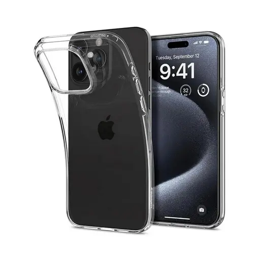 iPhone 15 Pro Max zaštitna maska za telefon, Liquid Crystal, prozirna (ACS06557)