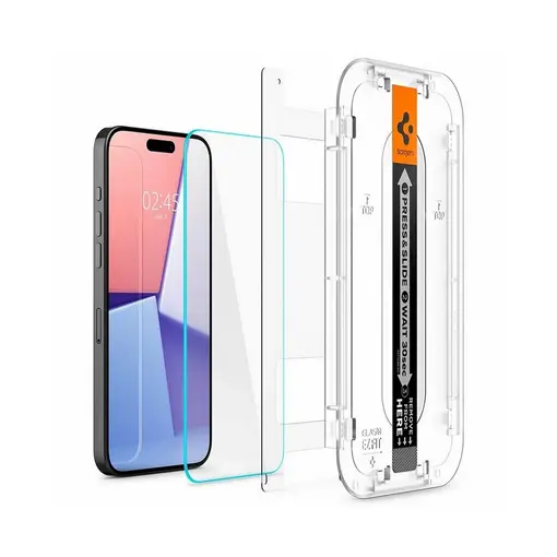 iPhone 15 Pro zaštitno staklo za ekran telefona, Glass tR EZ Fit, Transparency, 2 kom (AGL06892)