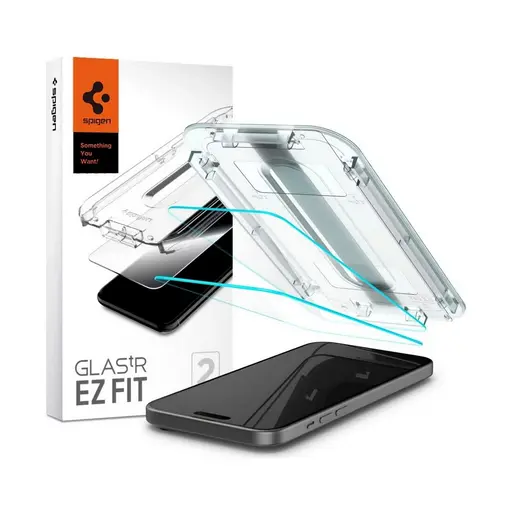 iPhone 15 zaštitno staklo za ekran telefona, Glass tR EZ Fit, 2 kom (AGL06903)