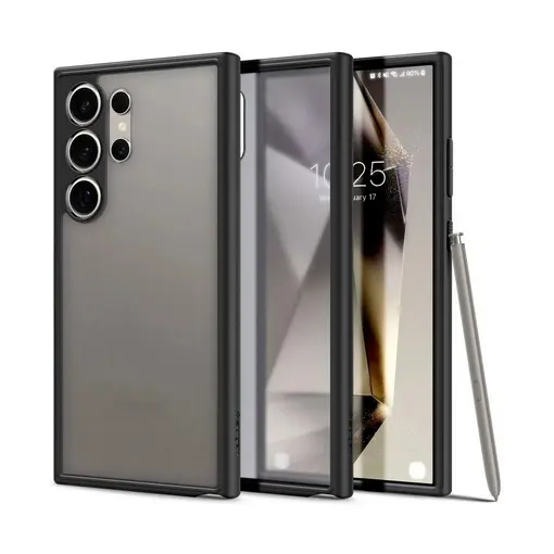 Samsung Galaxy S24 Ultra frost black zaštitna maska za telefon Ultra Hybrid, (ACS07296)