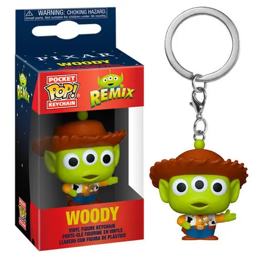 Keychain: Pixar Alien Remix - Woody