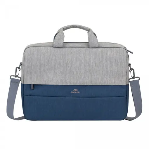 torba za laptop 15,6“, siva/plava
