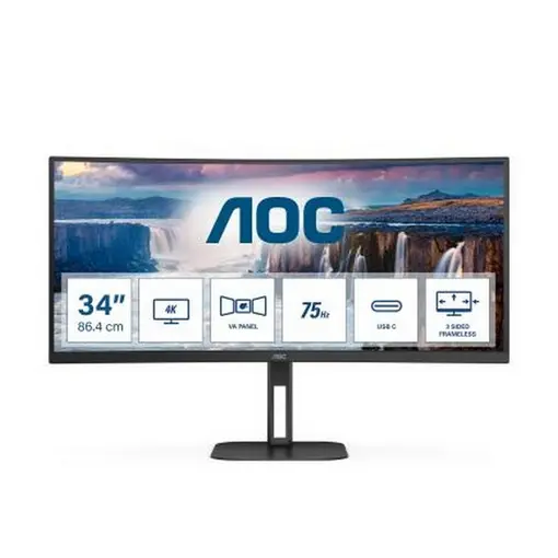 monitor CU34V5C, 34“, HDMI, DP, USB-C, HAS