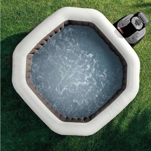 hidromasažni bazen PureSpa Jet Bubble Deluxe + poklon Abrakadabra ručnik za plažu 140×70 cm