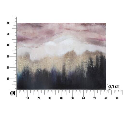 slika Pink mountain,  80x2.7x60 cm