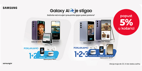 Vikend akcija - Samsung Galaxy AI mobiteli