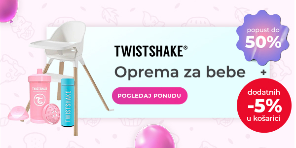 Vikend akcija - Twistshake oprema za bebe